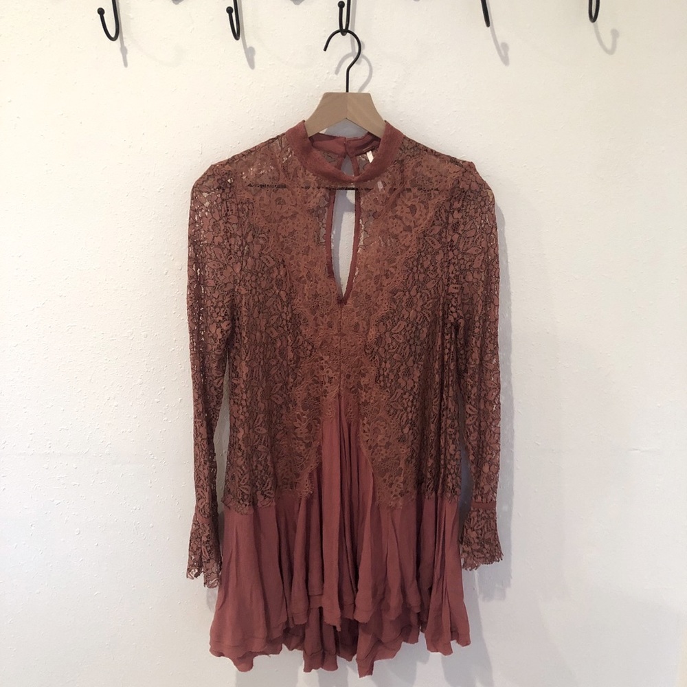Free People Lace Top